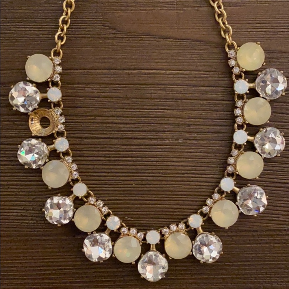 J Crew Gem Necklace